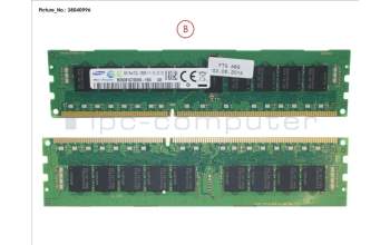 Fujitsu 8GB (1X8GB) 1RX4 L DDR3-1600 R ECC para Fujitsu Primergy RX4770 M1