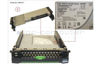 Fujitsu SSD SATA 6G 400GB MAIN 3.5\' H-P EP para Fujitsu Primergy RX300 S8