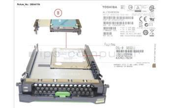 Fujitsu HD SAS 6G 300GB 15K HOT PL 3.5\' EP para Fujitsu Primergy RX300 S8