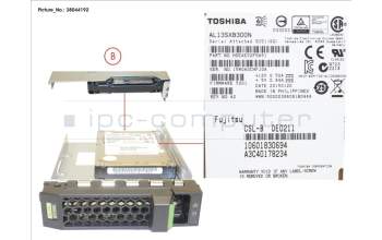 Fujitsu HD SAS 6G 300GB 15K HOT PL 3.5\' EP para Fujitsu Primergy RX2540 M1