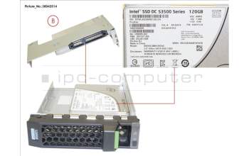 Fujitsu SSD SATA 6G 120GB READ-INTEN 3.5\' H-P EP para Fujitsu Primergy RX2540 M1
