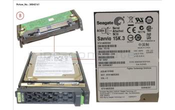 Fujitsu HD SAS 6G 146GB 15K HOT PL 2.5\' EP para Fujitsu Primergy RX2560 M1