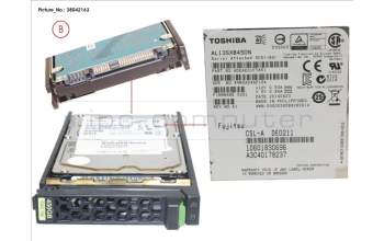 Fujitsu HD SAS 6G 450GB 15K HOT PL 2.5\' EP para Fujitsu Primergy CX2550 M2