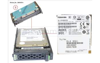 Fujitsu HD SAS 6G 600GB 15K HOT PL 2.5\' EP para Fujitsu Primergy CX2550 M2