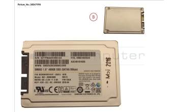 Fujitsu SSD SATA 6G 480GB MIX-USE 1.8\' N H-P EP para Fujitsu Primergy BX2580 M2
