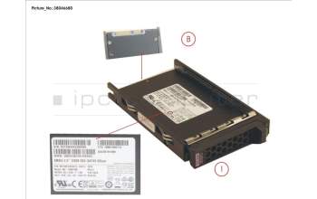 Fujitsu SSD SATA 6G 120GB MLC HP SFF EP MAIN 3.6 para Fujitsu Primergy RX1330 M2