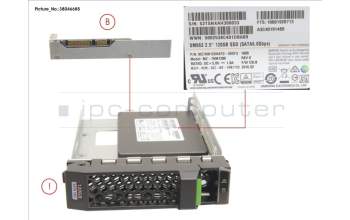 Fujitsu SSD SATA 6G 120GB MIXED-USE 3.5\' H-P EP para Fujitsu Primergy RX1330 M2