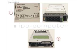 Fujitsu HD SAS 12G 12TB 7.2K 512E SED H-PL 3.5\' para Fujitsu Primergy RX2520 M5