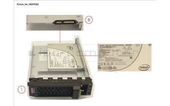Fujitsu SSD SATA 6G 800GB READ-INT. 3.5\' H-P EP para Fujitsu Primergy RX1330 M2