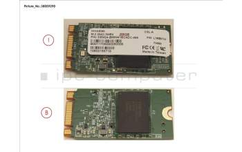 Fujitsu SSD SATA 6G 256GB M.2 N H-P para Fujitsu Primergy CX2570 M5