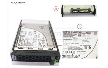 Fujitsu SSD SATA6G 480GB MIXED-USE 2.5\' HP S4600 para Fujitsu Primergy RX4770 M3