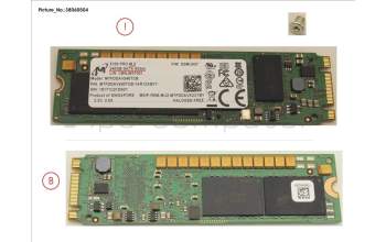 Fujitsu SSD SATA 6G 240GB M.2 N H-P FOR VMWARE para Fujitsu Primergy RX4770 M4