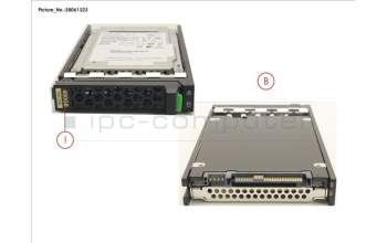 Fujitsu SSD SAS 12G 400GB WRITE-INT. 2.5\' H-P EP para Fujitsu Primergy CX2570 M5