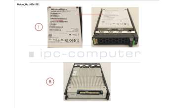 Fujitsu SSD SAS 12G 400GB MIXED-USE 2.5\' H-P EP para Fujitsu Primergy CX2570 M5