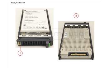 Fujitsu SSD SAS 12G 1.92TB READ-INT. 2.5\' H-P EP para Fujitsu Primergy CX2560 M5