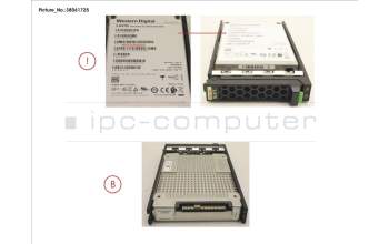 Fujitsu SSD SAS 12G 3.84TB READ-INT. 2.5\' H-P EP para Fujitsu Primergy BX2560 M2