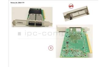 Fujitsu PIB EP 100GB 2 PORT EDR CONNECTX-5 para Fujitsu Primergy CX2550 M5
