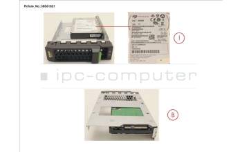 Fujitsu HD SAS 12G 1.2TB 10K 512N HOT PL 3.5\" EP para Fujitsu Primergy RX2520 M5
