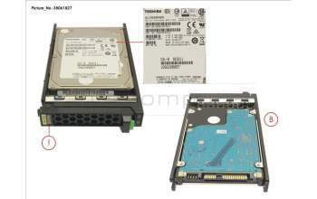 Fujitsu HD SAS 12G 900GB 10K 512N HOT PL 2.5\" EP para Fujitsu Primergy RX4770 M6