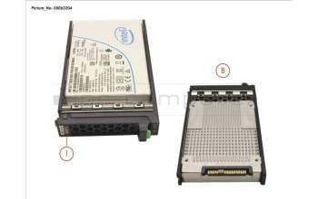 Fujitsu SSD PCIE3 1TB READ-INT. 2.5\" H-P EP para Fujitsu Primergy RX4770 M6
