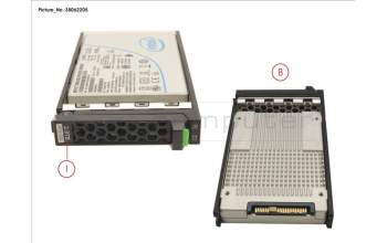 Fujitsu S26361-F5738-L200 SSD PCIE3 2TB READ-INT. 2.5\" H-P EP