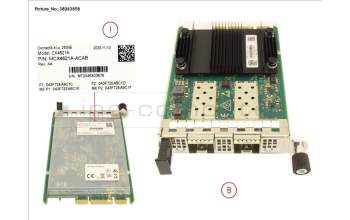 Fujitsu PLAN EP MCX4-LX DA2 2X 25G SFP28 OCPV3 para Fujitsu Primergy CX2550 M6