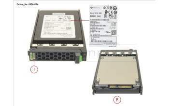 Fujitsu SSD SAS 12G WI 800GB SED IN SFF SLIM para Fujitsu Primergy RX4770 M6