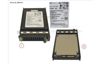Fujitsu SSD SAS 12G WI 800GB SED IN SFF SLIM para Fujitsu Primergy CX2560 M5