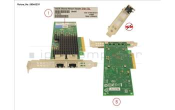 Fujitsu S26361-F5960-L502 PLAN EP X710-T2L 2X 10GBASE-T PCIE