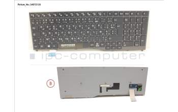 Fujitsu S26391-F2253-L261 KEYBOARD BLACK W/O TS ARABIC/FRANCE