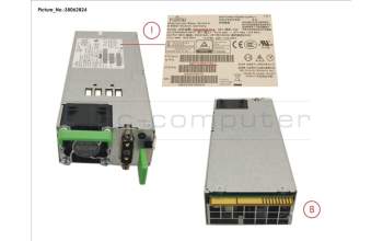 Fujitsu S26413-F624-L10 MODULAR PSU DC -48V 800W PLATINUM HP