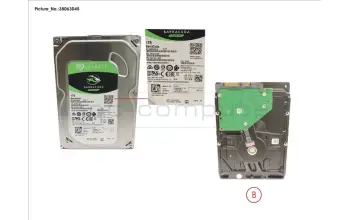 Fujitsu HD SATA 6G 1TB 7.2K NO HOT PL 3.5\'\' ECO para Fujitsu Celsius M7010X