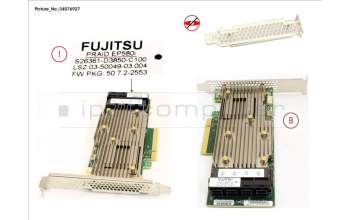 Fujitsu PRAID EP580I FH/LP para Fujitsu Primergy RX2540 M4
