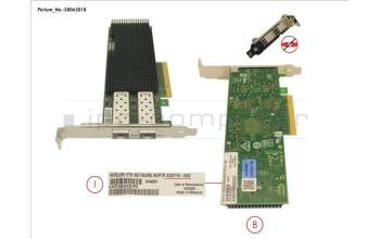 Fujitsu PLAN EP XXV710-DA2 25GB 2P SFP28 LP, FH para Fujitsu Primergy TX1320 M3