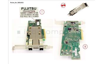 Fujitsu PRAID EP540E FH/LP para Fujitsu PrimeQuest 3800E