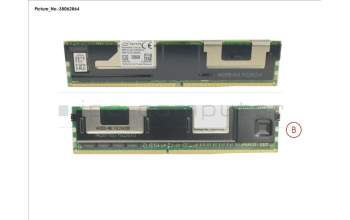 Fujitsu 128GB (1X128GB) 1RX4 DCPMM-2666 ECC para Fujitsu Primergy CX2550 M5