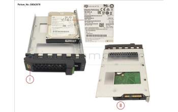 Fujitsu HD SAS 12G 900GB 15K HOT PL 3.5\' EP para Fujitsu Primergy RX2530 M4