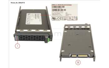 Fujitsu SSD SATA 6G 960GB MIXED-USE 2.5\' H-P EP para Fujitsu Eternus CS800 S7