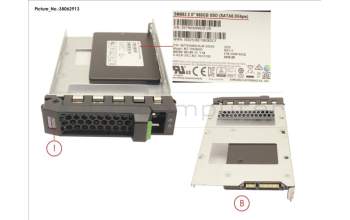 Fujitsu SSD SATA 6G 960GB MIXED-USE 3.5\' H-P EP para Fujitsu Primergy RX1330 M2