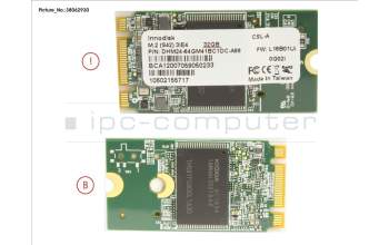 Fujitsu SSD SATA 6G 32GB M.2 N H-P FOR VMWARE para Fujitsu Primergy CX2550 M5