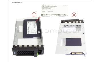 Fujitsu SSD SATA 6G 480GB READ-INT. 3.5\' H-P EP para Fujitsu Primergy RX1330 M2