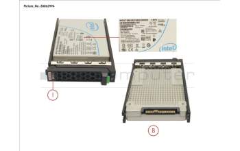 Fujitsu SSD PCIE3 1.6TB MIXED-USE 2.5\' H-P EP para Fujitsu Primergy RX4770 M3