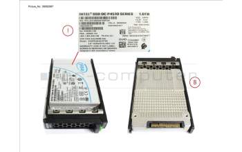 Fujitsu SSD PCIE3 1TB READ-INT. 2.5\' H-P EP para Fujitsu Primergy RX4770 M4