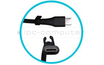 S93-04060F0-C54 cargador USB-C original MSI 100 vatios angular