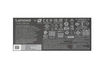 SA10R17029 GaN-cargador USB-C original Lenovo 140 vatios redondeado