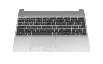 SB550A-73H3 teclado incl. topcase original HP DE (alemán) negro/plateado