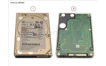 Fujitsu HDD SAS 12G 600GB 10K 512E SFF 2.5\' para Fujitsu Celsius M7010