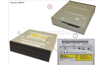 Fujitsu SMX:SH-116BB-BL SATA DVD-ROM HH