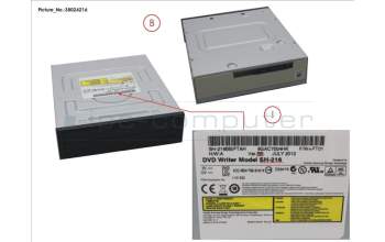 Fujitsu SATA DVD SM HH para Fujitsu Esprimo P556