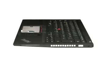 SN1381BL2 teclado incl. topcase original Lenovo DE (alemán) negro/negro con retroiluminacion y mouse stick